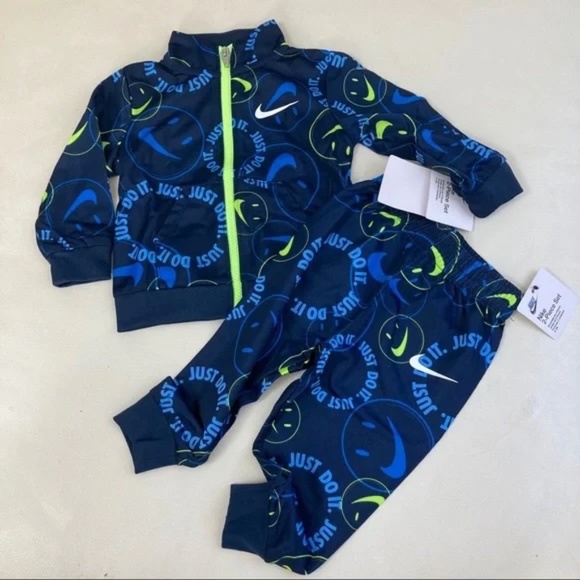 Nike smile cute neon pants top set 5113 - Picture 3 of 8